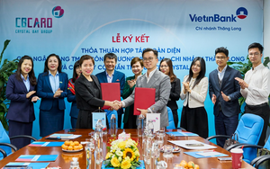 Lễ ký kết hợp tác toàn diện giữa Crystal Bay Card & Vietinbank chi nhánh Thăng Long