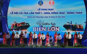 Đồng Tháp: Khai mạc Lễ hội cá tra lần thứ I