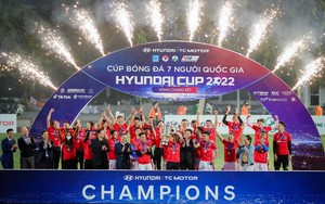 Mobi lên ngôi vô địch Cúp bóng đá 7 người quốc gia Hyundai Cup 2022 