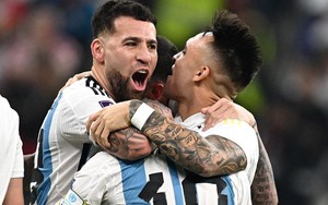 Otamendi và Lautaro Martinez - “Đá như phá” vẫn thành… nhà vô địch World Cup