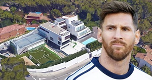Ngôi nhà đặc biệt của Messi khiến các máy bay không được bay qua