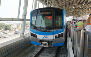 TP.HCM chính thức chạy thử nghiệm đoàn tàu metro số 1