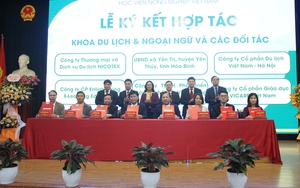 Học viện Nông nghiệp Việt Nam liên kết đào tạo nhân lực ngành du lịch