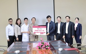 Agribank Nam Đà Nẵng đồng hành cùng với bệnh viện chăm sóc sức khỏe cho người dân