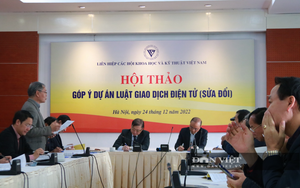 Liên hiệp các Hội khoa học và Kỹ thuật Việt Nam trình Quốc hội dự án Luật giao dịch điện tử sửa đổi