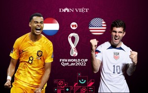 Info thống kê Hà Lan vs Mỹ (22h00 ngày 3/12, vòng 1/8 World Cup 2022): "Lốc cam" vẫn mạnh