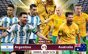 Xem trực tiếp Argentina vs Australia trên VTV3, VTV Cần Thơ