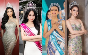 11 Hoa hậu đăng quang năm 2022: Người trả vương miện 3,9 tỷ đồng nổi bật nhất?