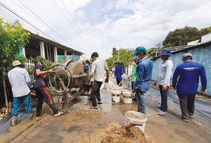Nông thôn mới An Giang, hội viên, nông dân góp công, góp sức và tổ chức giám sát thực hiện