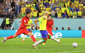 Kết quả Brazil 4-1 Hàn Quốc: "Chiến binh Taegeuk" bị thôi miên trong vũ điệu Samba