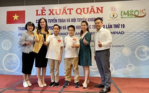 Việt Nam xuất sắc giành 19 huy chương tại Olympic Toán và Khoa học quốc tế 2022