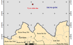 Bất ngờ xảy ra động đất ở Trung Quốc, chỉ cách huyện Bát Xát của tỉnh Lào Cai 46km