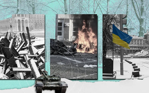 Cha con Ukraine hy sinh ngôi nhà để phá căn cứ Nga, người Kiev vật lộn 'sống trong bóng tối'