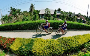 Nông thôn mới Kiên Giang, rực rỡ, đẹp như mơ những tuyến đường hoa