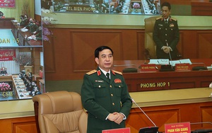 Đại tướng Phan Văn Giang chủ trì giao ban Bộ Quốc phòng đầu Xuân 2022
