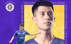 NÓNG: Hà Nội FC bất ngờ thông báo chia tay trung vệ Đình Trọng