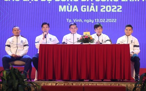 Quế Ngọc Hải tiết lộ mục tiêu hàng đầu cùng SLNA tại V.League 2022