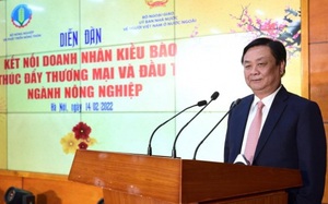 Bộ trưởng Lê Minh Hoan: Mỗi kiều bào ăn, bán một nông sản Việt cũng là yêu nước