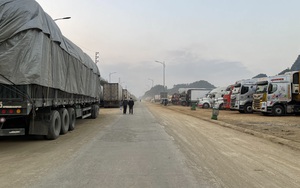 Lạng Sơn: Tồn gần 2.000 xe hàng, cửa khẩu Chi Ma chỉ nhập không xuất