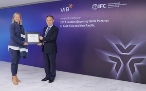 VIB nhận giải thưởng Ngân hàng tăng trưởng nhanh nhất trong hoạt động tài trợ thương mại khu vực Đông Á và Thái Bình Dương