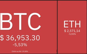 Giá Bitcoin hôm nay 22/2: Bitcoin lao dốc, đêm khó ngủ của các nhà đầu tư