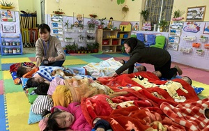 Lai Châu: 38 trường cho học sinh nghỉ học để phòng, chống rét 