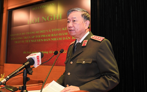 Bộ trưởng Bộ Công an Tô Lâm yêu cầu tập trung giải quyết các vụ án trọng điểm trong tháng 3
