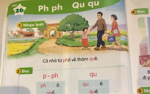 Xôn xao vụ âm p (pờ) bị &quot;loại&quot; khỏi SGK Tiếng Việt lớp 1: Giáo viên lên tiếng  