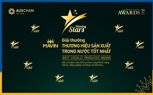 Mavin nhận giải “Thương hiệu sản xuất trong nước tốt nhất” từ Auscham Việt Nam