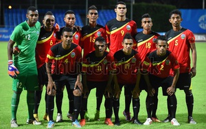 Dàn cầu thủ tập huấn châu Âu của U23 Đông Timor hay cỡ nào?