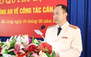 Trưởng phòng An ninh kinh tế 46 tuổi được bổ nhiệm Phó Giám đốc Công an tỉnh Quảng Ninh