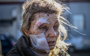 Đau lòng hình ảnh người dân Ukraine sau chiến dịch quân sự của Nga