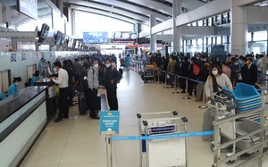 Nhu cầu lớn, sân bay Nội Bài đón khách tăng cao đỉnh điểm