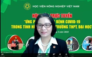 Học viện Nông nghiệp Việt Nam cùng các trường phổ thông bàn cách dạy - học an toàn trong dịch Covid-19