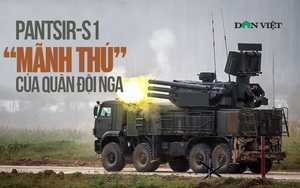 Tổ hợp tên lửa - pháo phòng không Pantsir-S1 “Mãnh thú” của quân đội Nga