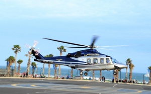 Doanh nghiệp đầu tiên đưa trực thăng vào phục vụ khách mua nhà đất