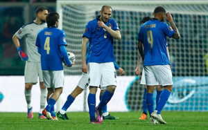 SỐC: ĐKVĐ châu Âu Italia mất vé dự World Cup 2022