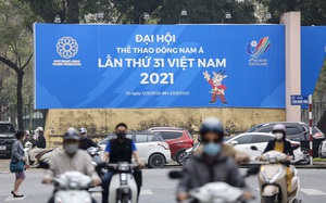 Đường phố Hà Nội trang hoàng chào đón SEA Games 31