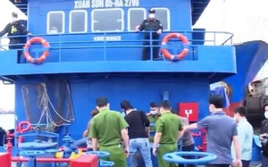 Nghệ An: Bắt giữ tàu chở hơn 1 triệu lít xăng dầu lậu trên tuyến đường biển
