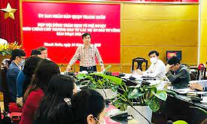 Quận Thanh Xuân thẩm định chủ trương đầu tư công 77 dự án giai đoạn 2022 - 2025