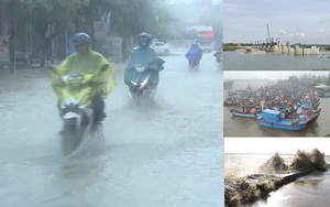 Quảng Ngãi: Chủ tịch tỉnh chỉ đạo khẩn đối phó đợt mưa to, sóng dữ 