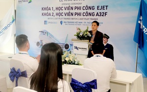 Đẩy mạnh chủ động nguồn nhân lực, Bamboo Airways tiếp tục khai giảng khóa học viên phi công A320, E190