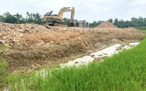 Dự án đường hơn trăm tỷ đồng lấn đất ruộng của nông dân ở Quảng Bình: Chủ đầu tư khẩn trương khắc phục