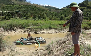 &quot;Cát tặc&quot; lộng hành nhiều năm, dòng suối ở Lâm Đồng bị chặn đứng, nước đục ngầu như bùn 