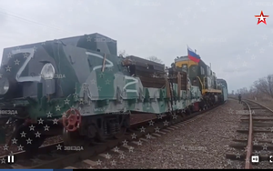 Phát hiện đoàn tàu bọc thép của Nga từ Crimea đến Ukraine