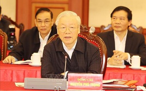 Tổng Bí thư Nguyễn Phú Trọng chủ trì họp Bộ Chính trị về phát triển Hà Nội
