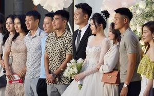 Dàn soái ca của ĐT Việt Nam tham dự đám cưới Thành Chung