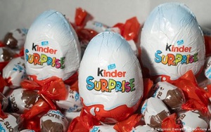 Người dân không sử dụng kẹo socola nhãn hiệu Kinder vì khả năng bị nhiễm khuẩn
