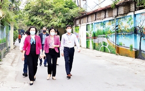 Quận Thanh Xuân hưởng ứng cuộc thi "Giữ gìn ngõ phố xanh, sạch, trang hoàng đường phố đẹp" 