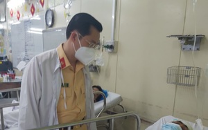 Tiền Giang: Nam thanh niên tông thiếu tá CSGT chấn thương nặng bị tạm giữ để điều tra